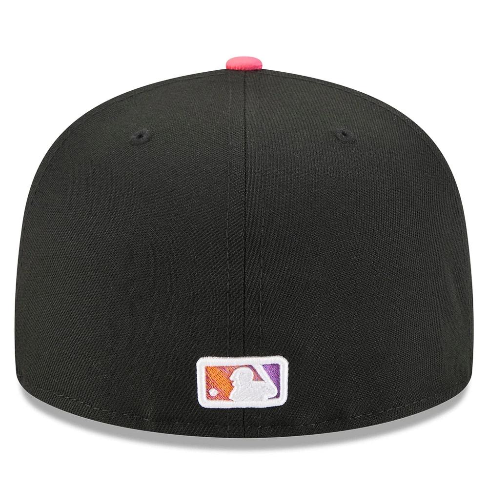 Men's New Era  Black/Orange San Francisco Giants 2025 City Connect 59FIFTY Fitted Hat