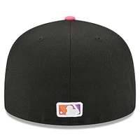 Men's New Era  Black/Orange San Francisco Giants 2025 City Connect 59FIFTY Fitted Hat