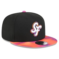 Men's New Era  Black/Orange San Francisco Giants 2025 City Connect 9FIFTY Snapback Hat