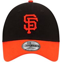 Men's New Era Black/Orange San Francisco Giants League 9FORTY Adjustable Hat