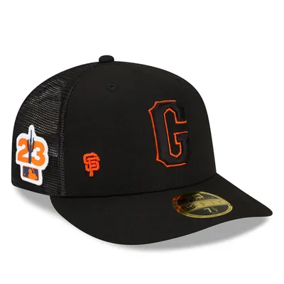 New Era Men's San Francisco Giants 59Fifty Game Black Low Crown Authentic  Hat