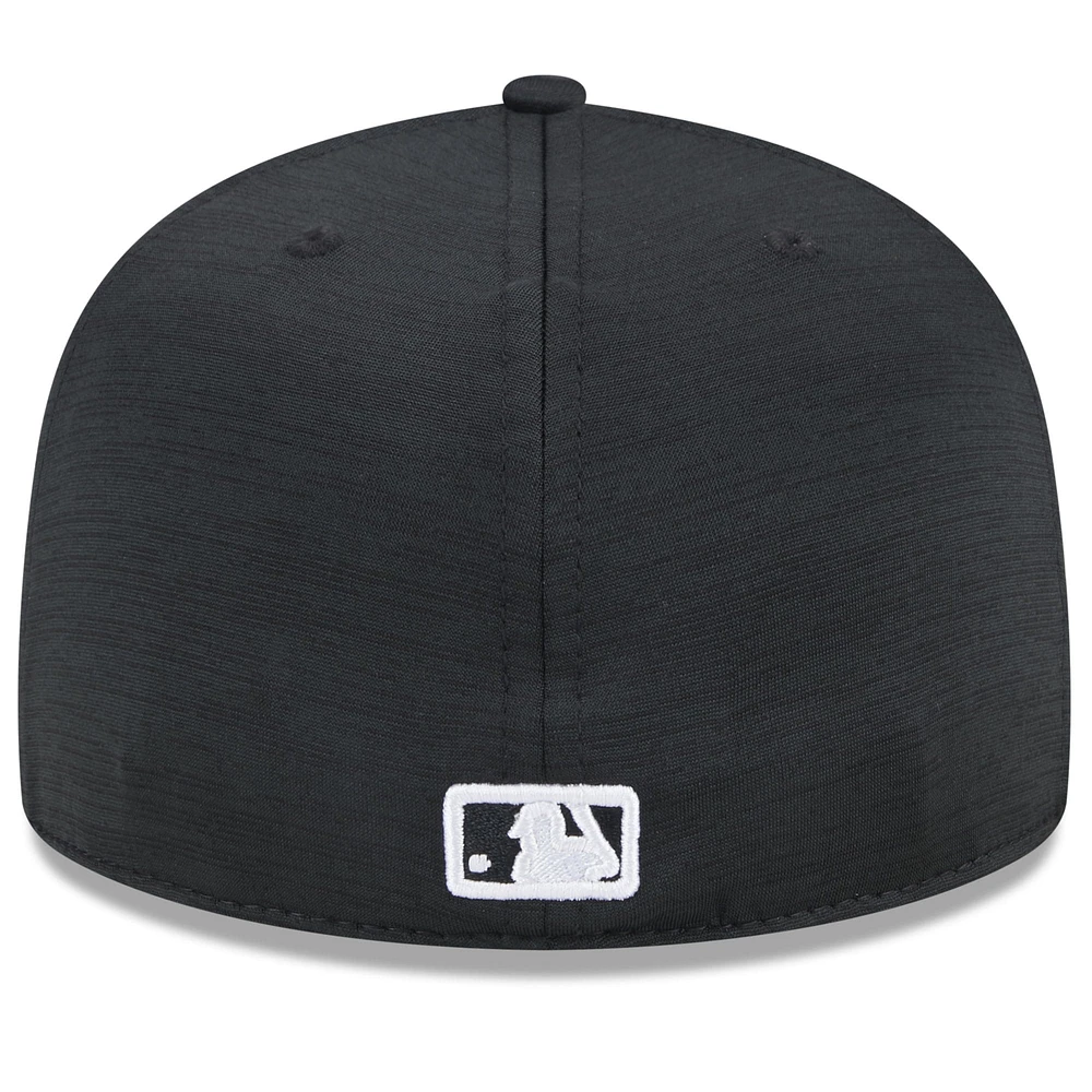 Casquette ajustée 59FIFTY Clubhouse 2024 des Giants de San Francisco New Era noire pour hommes