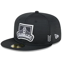 Men's New Era  Black San Francisco Giants 2024 Clubhouse 59FIFTY Fitted Hat