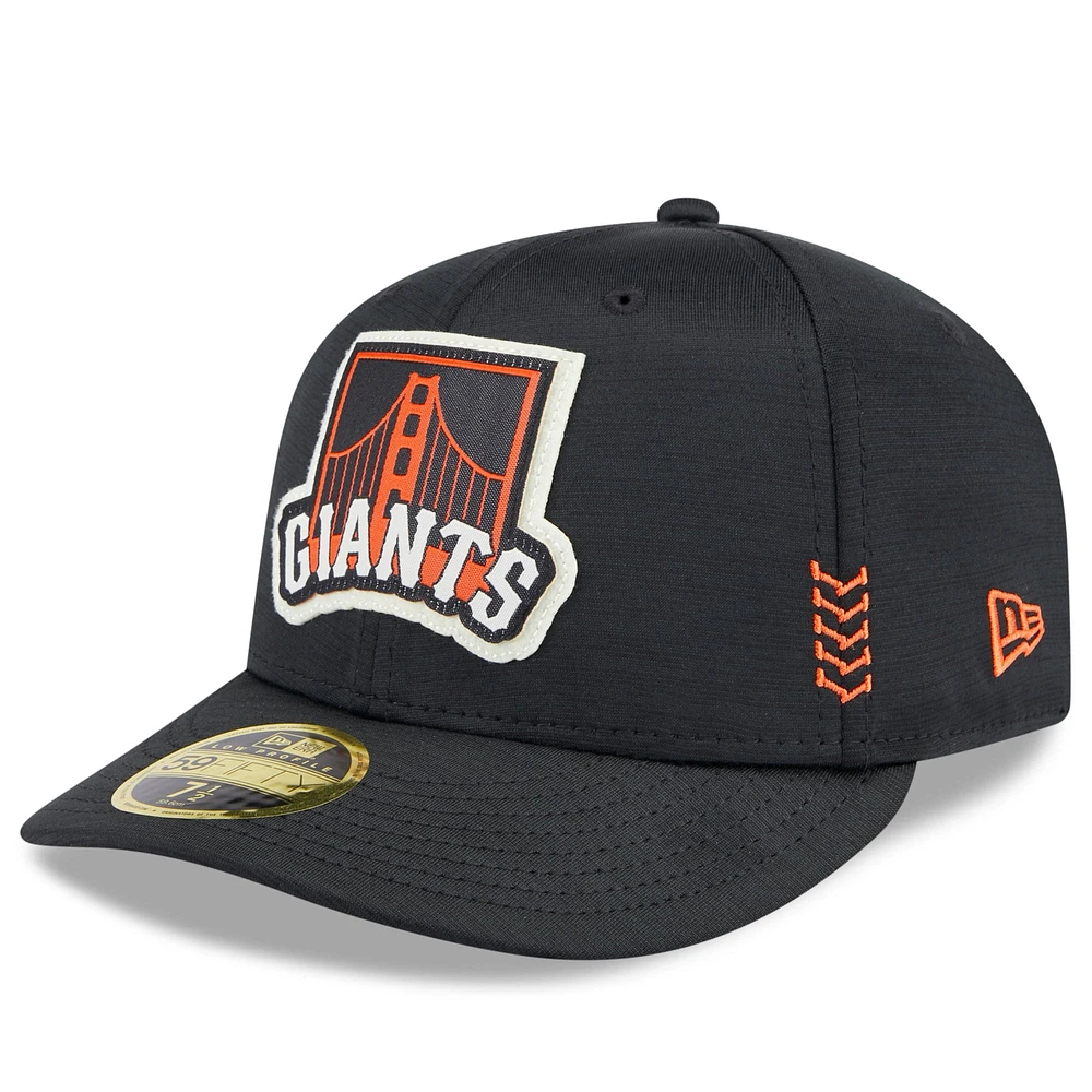 Men's New Era San Francisco Giants 2024 Clubhouse Low Profile 59FIFTY Fitted Hat