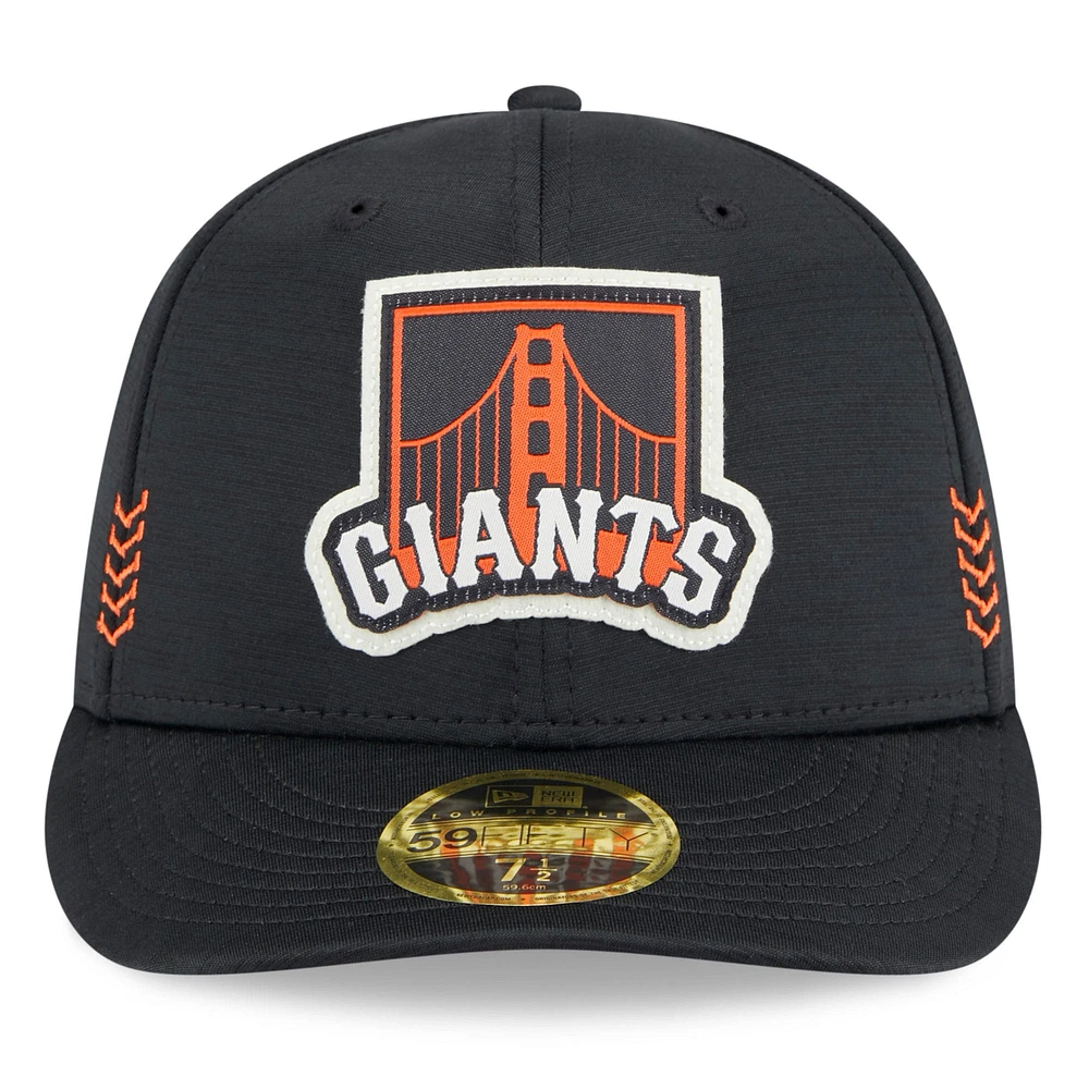 Casquette ajustée 59FIFTY à profil bas New Era pour hommes, San Francisco Giants 2024 Clubhouse