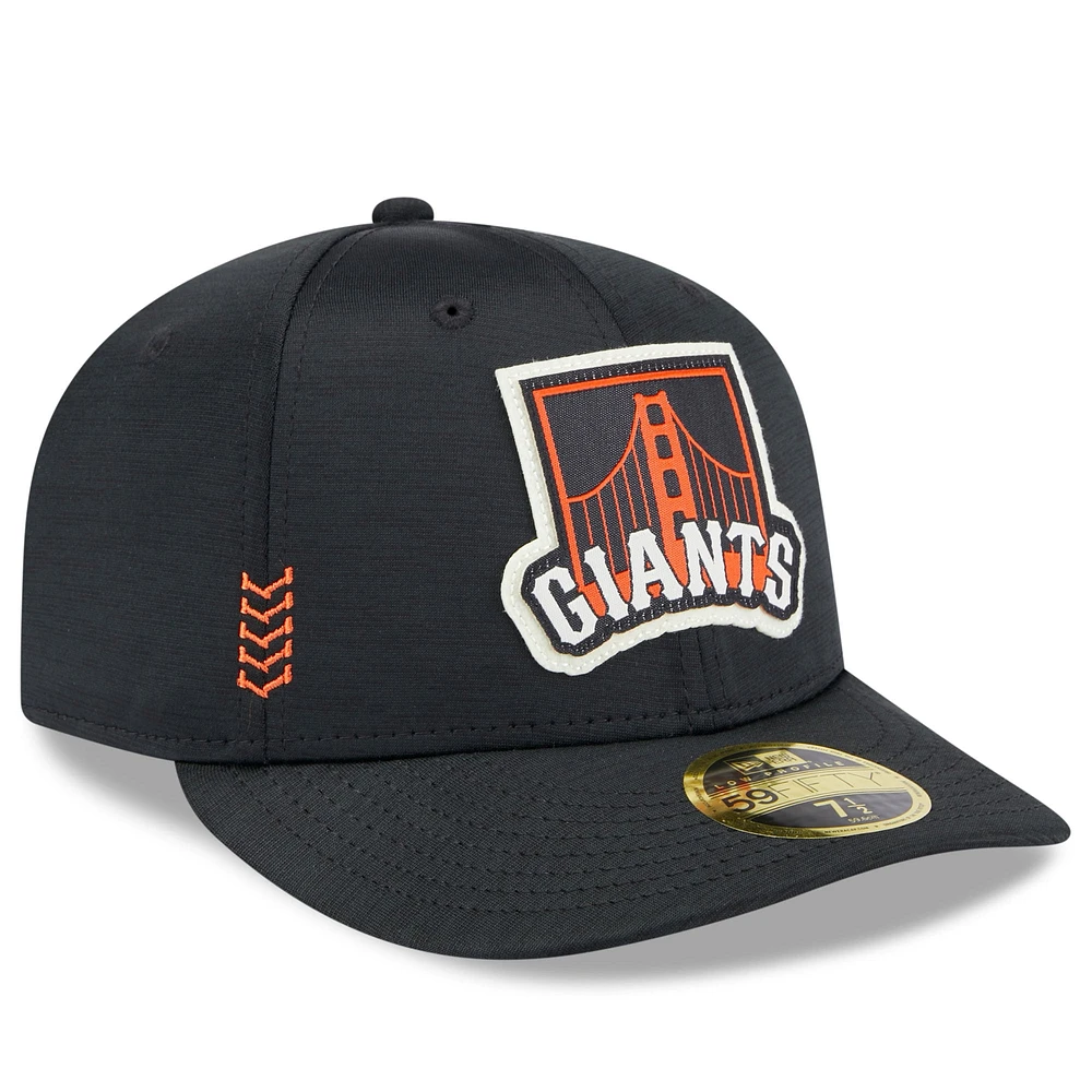 Casquette ajustée 59FIFTY à profil bas New Era pour hommes, San Francisco Giants 2024 Clubhouse