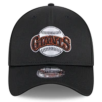 Men's New Era  Black San Francisco Giants 2025 Batting Practice 39THIRTY Flex Hat