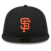 Men's New Era  Black San Francisco Giants 2025 Jackie Robinson Day Retro Crown 59FIFTY Unstructured Fitted Hat