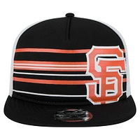 Casquette snapback A-Frame Trucker 9FIFTY San Francisco Giants de New Era pour homme noire