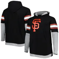 Sweat à capuche Big & Tall Twofer des Giants de San Francisco New Era pour homme