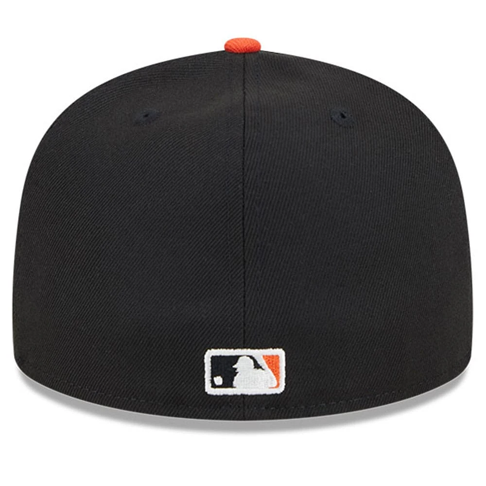 Casquette ajustée 59FIFTY New Era pour hommes des Giants de San Francisco Big League Chew Team, noire