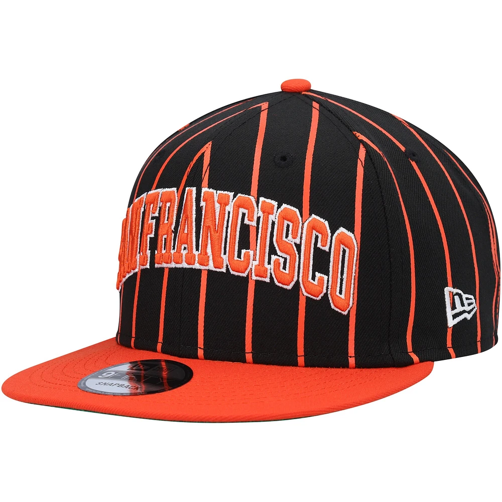 Casquette Snapback 9FIFTY City Arch des San Francisco Giants New Era noire pour homme