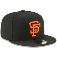 Men's New Era Black San Francisco Giants Cooperstown Collection Wool 59FIFTY Fitted Hat