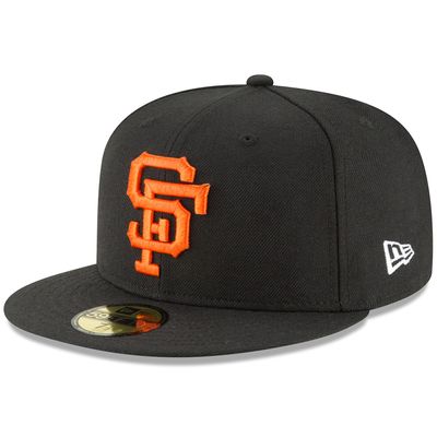 Men's New Era Black San Francisco Giants Cooperstown Collection Wool 59FIFTY Fitted Hat