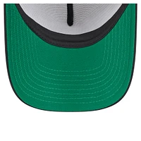 Men's New Era  Black San Francisco Giants Distressed 9FORTY A-Frame Adjustable Trucker Hat