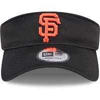 Men's New Era Black San Francisco Giants Gameday Team Adjustable Visor