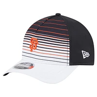 Men's New Era  Black San Francisco Giants Gradient 9FORTY M-Crown Adjustable Hat