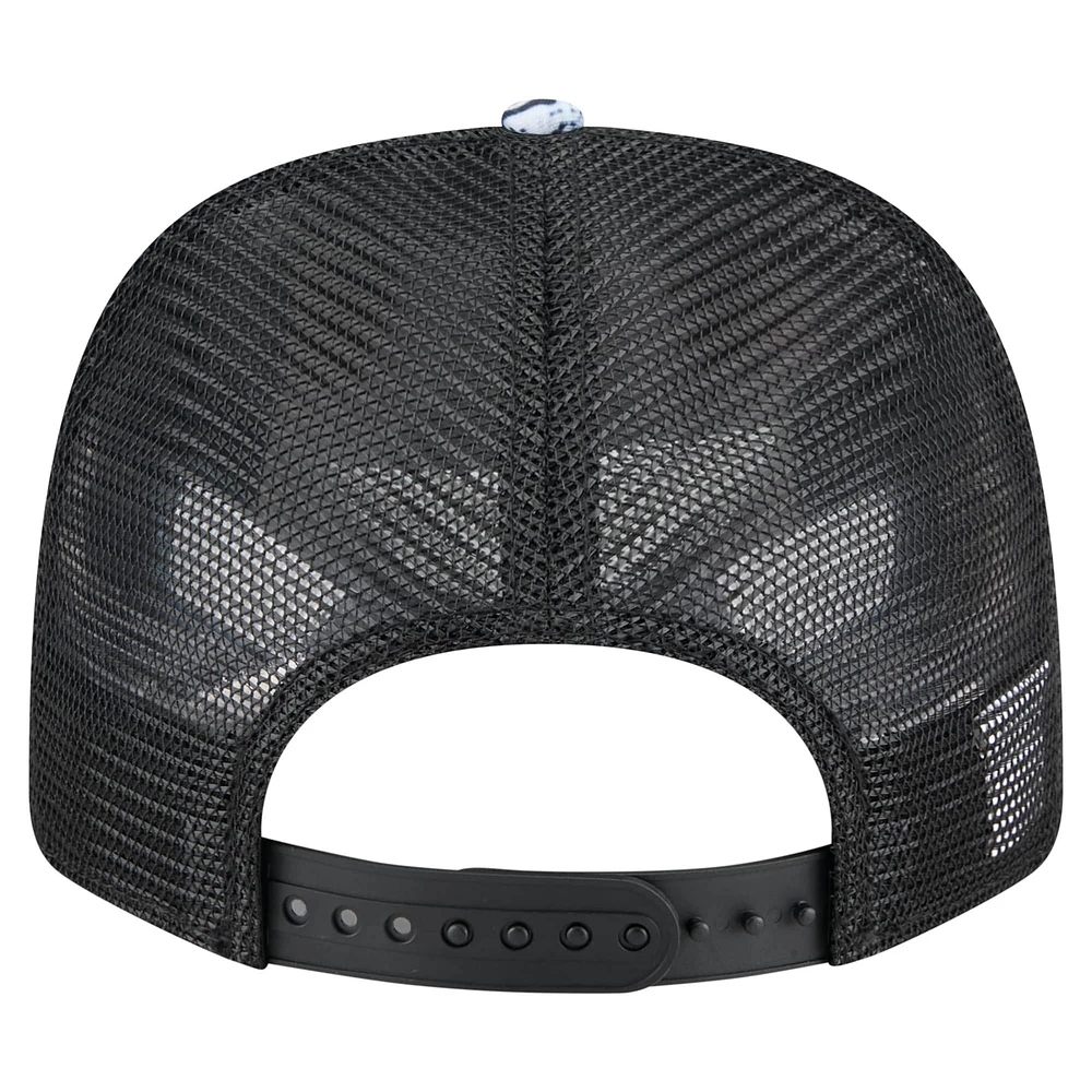 Casquette ajustable Hula Trucker 9SEVENTY noire New Era pour homme des Giants de San Francisco