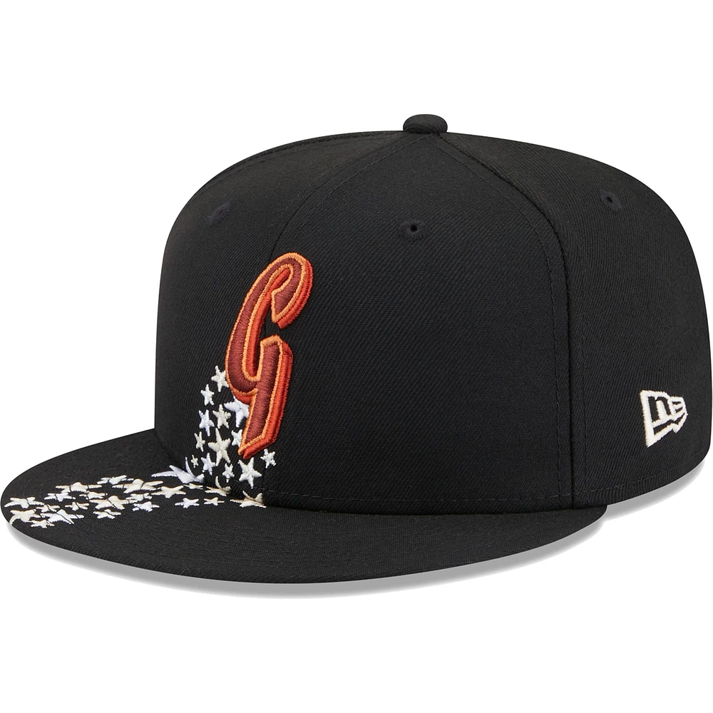 Men's New Era Black San Francisco Giants  Meteor 59FIFTY Fitted Hat