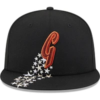 Casquette ajustée 59FIFTY Meteor des Giants de San Francisco New Era noire pour homme