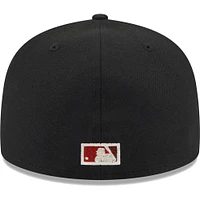 Casquette ajustée 59FIFTY Meteor des Giants de San Francisco New Era noire pour homme