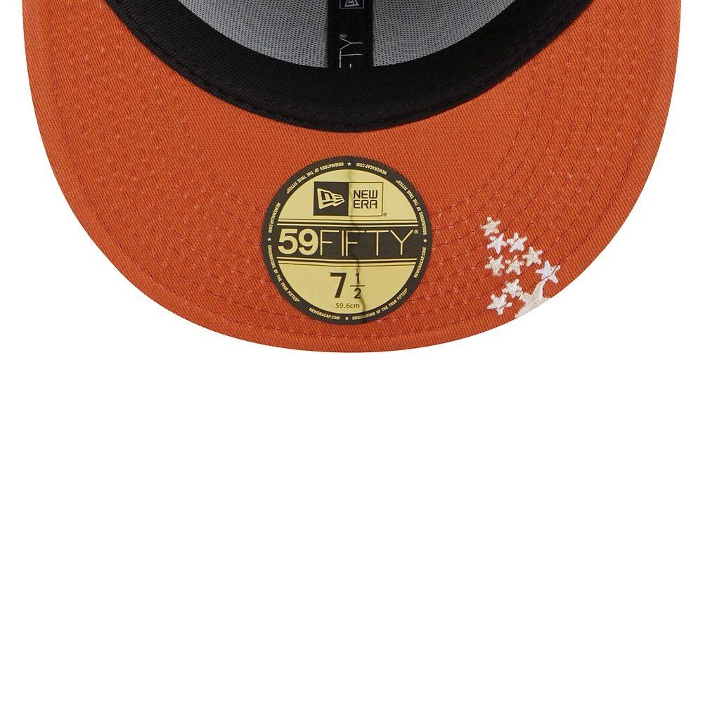 Casquette ajustée 59FIFTY Meteor des Giants de San Francisco New Era noire pour homme