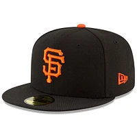 Men's New Era Black San Francisco Giants National Baseball Hall of Fame 59FIFTY Fitted Hat