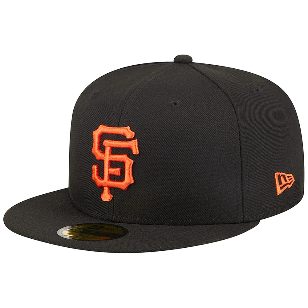 Casquette ajustée 59FIFTY pour homme des San Francisco Giants Neon New Era noire