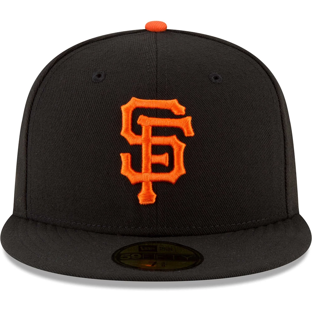 Men's New Era Black San Francisco Giants On-Field 2023 World Tour Mexico City Series 59FIFTY Fitted Hat