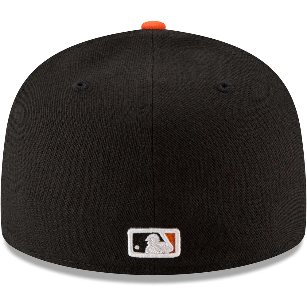 Men's New Era Black San Francisco Giants On-Field 2023 World Tour Mexico City Series 59FIFTY Fitted Hat