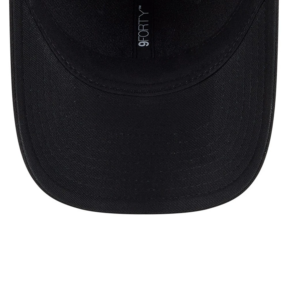 Men's New Era  Black San Francisco Giants Player Replica 9FORTY Adjustable Hat