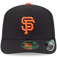 Men's New Era  Black San Francisco Giants Player Replica 9SEVENTY Adjustable Hat