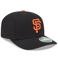 Men's New Era  Black San Francisco Giants Player Replica 9SEVENTY Adjustable Hat