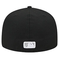 Men's New Era Black San Francisco Giants  Raceway 59FIFTY Fitted Hat