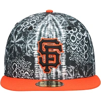 Casquette ajustée 59FIFTY New Era noire pour hommes des San Francisco Giants Sands