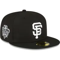 Men's New Era Black San Francisco Giants Team Logo 59FIFTY Fitted Hat