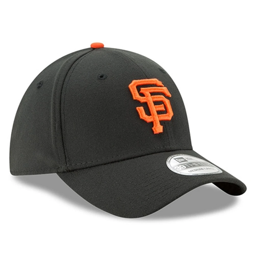 Casquette Flex 39THIRTY Team Classic des Giants de San Francisco New Era pour homme, noire