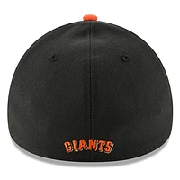 Men's New Era Black San Francisco Giants Team Classic 39THIRTY Flex Hat