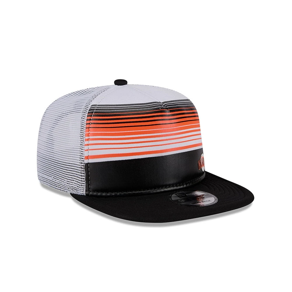 Casquette snapback A-Frame Trucker Team Horizon 9FIFTY San Francisco Giants de New Era pour homme noire