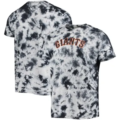 Women's New Era Black San Francisco Giants Tie-Dye Long Sleeve T-Shirt