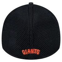 Casquette flexible 39THIRTY Team Tone des Giants de San Francisco New Era noire pour hommes