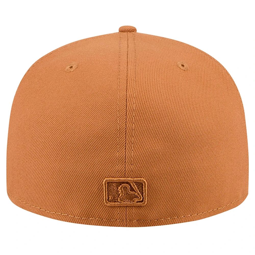 Men's New Era Brown San Francisco Giants Color Pack 59FIFTY Fitted Hat