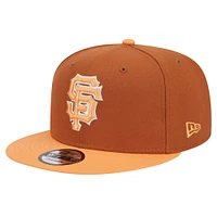 Men's New Era San Francisco Giants Spring Color Two-Tone 9FIFTY Snapback Hat