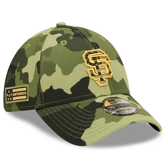 New Era Camo San Francisco Giants 2022 Armed Forces Day Bucket Hat