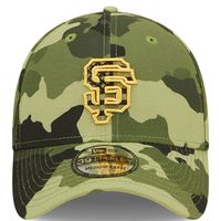 Men's New Era Camo San Francisco Giants 2022 Armed Forces Day 39THIRTY Flex Hat