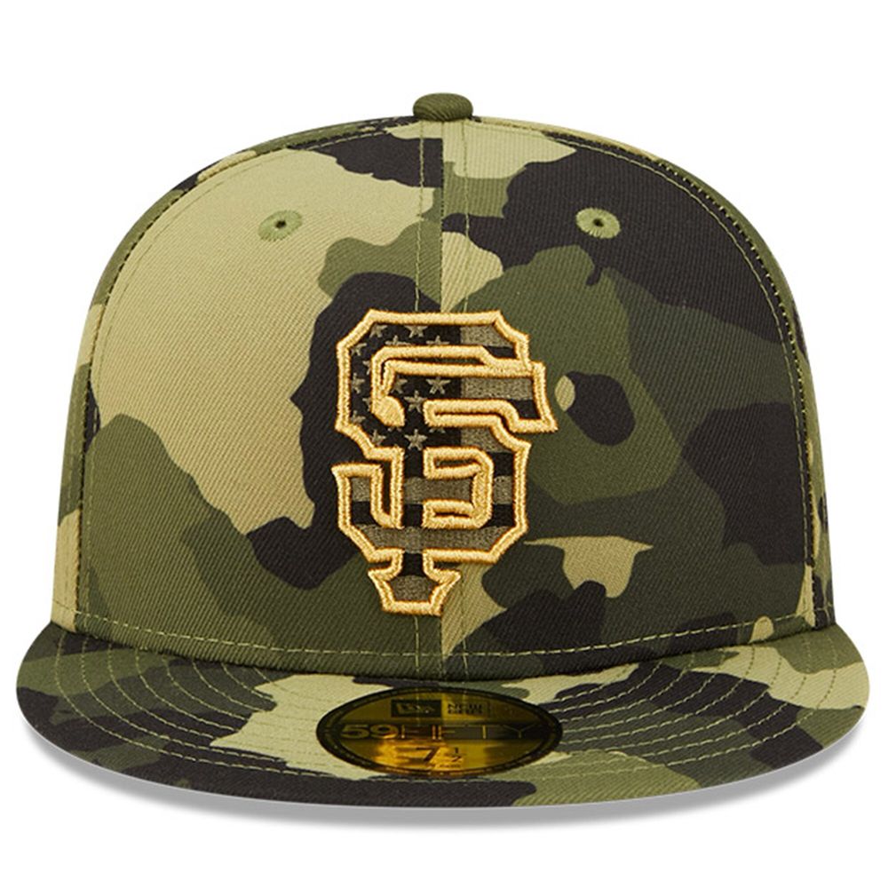 MLB New Era 2022 Armed Forces Day On-Field 59FIFTY Fitted Hat - Camo