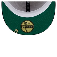 Men's New Era Cream/Black San Francisco Giants Two-Tone Corduroy 59FIFTY Fitted Hat
