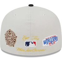 Men's New Era Cream San Francisco Giants 8x World Series Champions Class 59FIFTY Fitted Hat