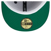 Men's New Era Gray/Black San Francisco Giants Satin 59FIFTY Fitted Hat