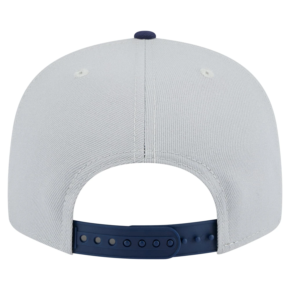 Men's New Era Gray/Navy San Francisco Giants 2-Tone Color Pack 9FIFTY Snapback Hat